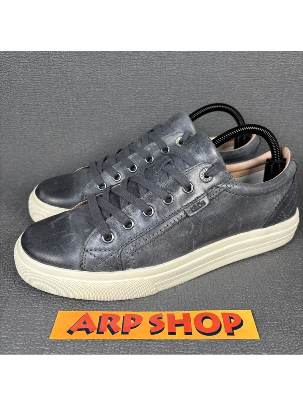 Taos Plim Soul Lux PLX-13994A Size 10 Women`s Grey White Leather Comfort Shoes